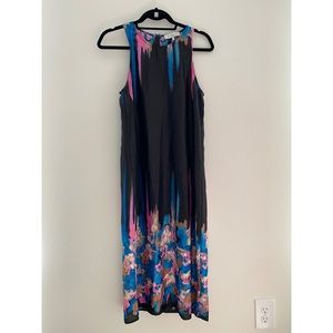 Wayf Watercolor Shift Dress
